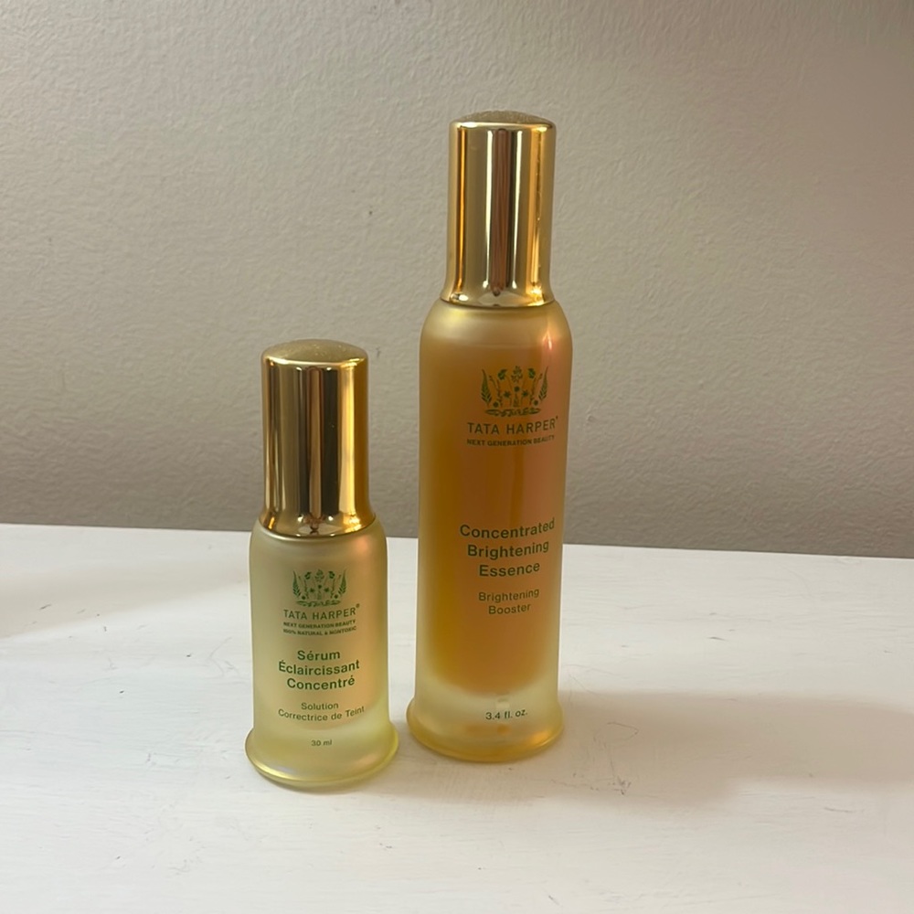 Tata Harper Concentrated Brightening Serum & Concentrated Brightening Essence